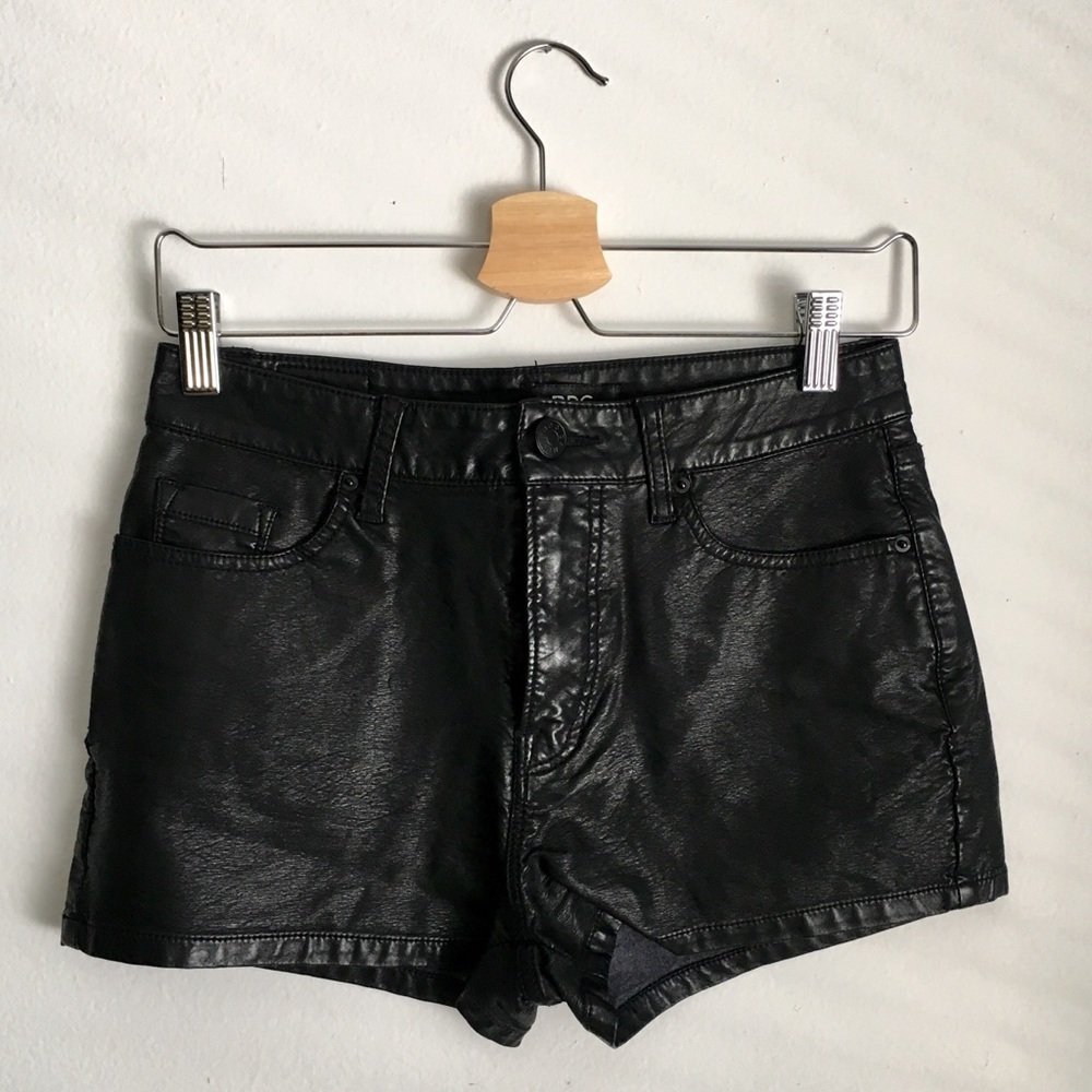 LAST CALL ⭐️ BDG Vegan Leather High Rise Shorts